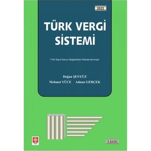Türk Vergi Sistemi – Doğan Şenyüz