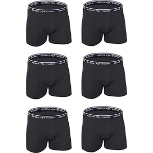 Seher Yıldızı Likralı Erkek Boxer 0060 6 Lı | Siyah