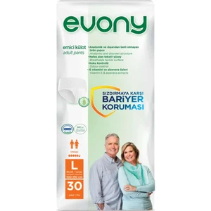 Evony Emici Hasta Külodu Large 30'Lu 4 Paket 120 Adet