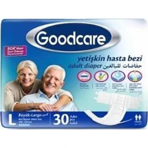 Good Care Goodcare Bel Bantlı Yetişkin Hasta Bezi Large 30'lu 2 Paket 60 Adet