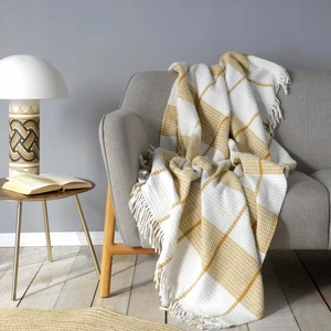 Karaca Home Carmen Hardal Waffle Pamuk Throw Tv Battaniyesi