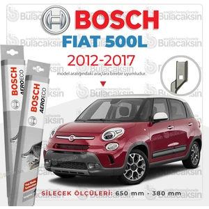 Fiat 500L Muz Silecek Takımı (2013-2017) Bosch Aeroeco