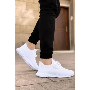 Big King Beyaz Ultra Hafif Triko Spor Ayakkabı