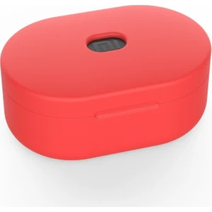Xiaomi Redmi Havadorları Için Silikon Kılıfı 1 & 2 / Airdots S Kırmızı (Yurt Dışından)