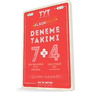 Kronometre Yayınları TYT Flashback 7+4 Deneme Takımı