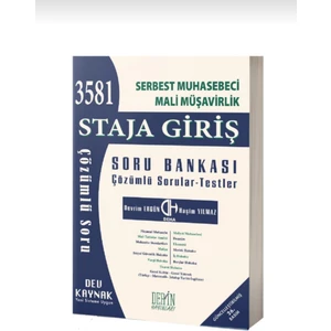 Derin Yayınları Staja Giriş Soru Bankası