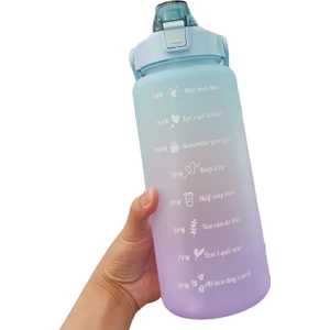 2000ml Spor Su Matarası - Yeşil (Yurt Dışından)
