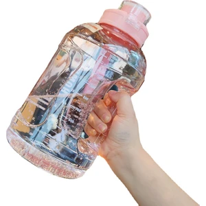 Taşınabilir Spor Fitness Su Şişesi Kovaları 1500ML