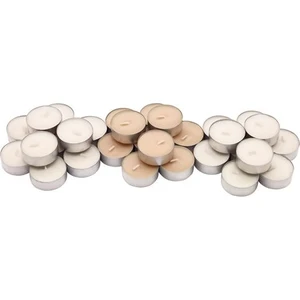 Kokulu Mum 38 mm 30 Adet Tatlı Vanilya Kokulu Mini Mumlar Dekoratif