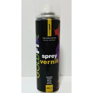 Parlak Şeffaf Sprey Vernik 200ML