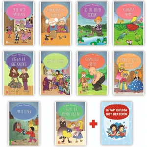 Ata Yayıncılık 1. Sınıflar Için Grimm Masalları + Kitap Okuma Not Defteri