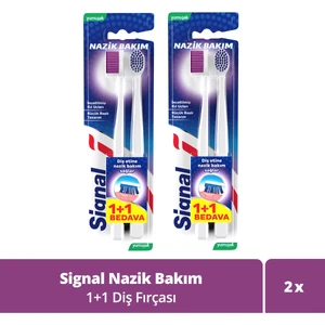 Diş Fırçası Ergonomik ve Etkin Temizlik 1+1 X2