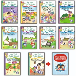 Ata Yayıncılık 1. Sınıflar Için Ay Peri Öykü Dizisi + Kitap Okuma Not Defteri