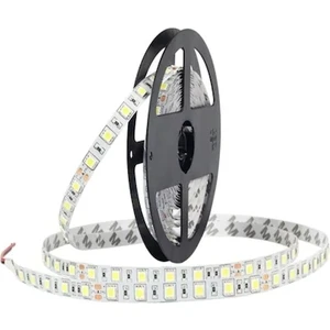Hazar Led 12 Volt 3 Çipli Sarı Amber Şerit Led İç Mekan IP20 M/60 Led 5 Metre