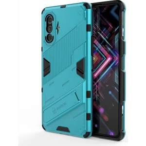 Xiaomi Redmi K40 Gaming Için Pc + Tpu Hibrit Telefon Kılıfı  - Açık Mavi (Yurt Dışından)