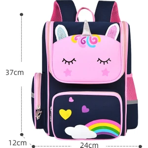 Ilkokul Okul Unicorn Çocuk Sırt Çantası (Yurt Dışından)