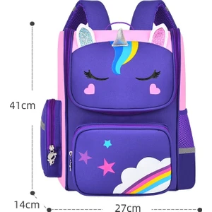 Ilkokul Okul Unicorn Çocuk Sırt Çantası (Yurt Dışından)