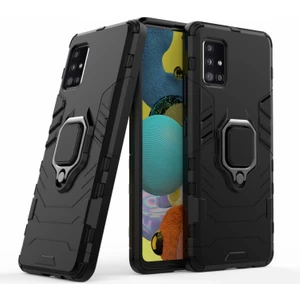 Samsung Galaxy A51 5g Için Tpu Hibrit Kılıf - Siyah (Yurt Dışından)