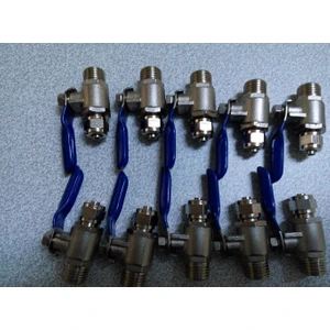 Su Aritma Ci̇hazi Mi̇ni̇ Metal Vana 1/4"  Seti̇