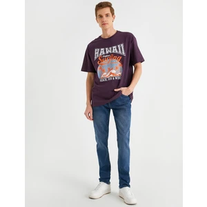 Slim Fit Kot Pantolon - Brad Jean