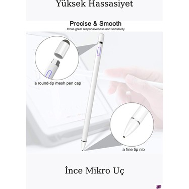 Xiaomi Mi Pad 5 Uyumlu Dokunmatik Ekran Kalemi Yazı ve Çizim Fiyatı