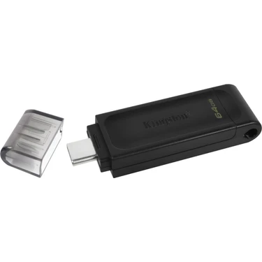 Kingston DT70 64GB Usb-C 3.2 Gen 1 Type-C Flash