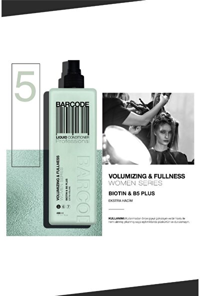 Volumizing & Fullness Hacim ve Dolgun Saçlar Için Derin Bakım Sıvı Keratin 400 ml