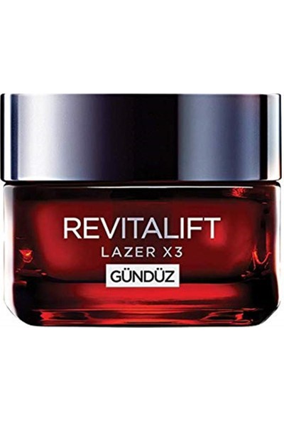 FIRST TIME L'oréal Paris Revitalift Lazer X3 Yoğun Yaşlanma Karşıtı Gündüz Bakım Kremi, 50 ml Kategori