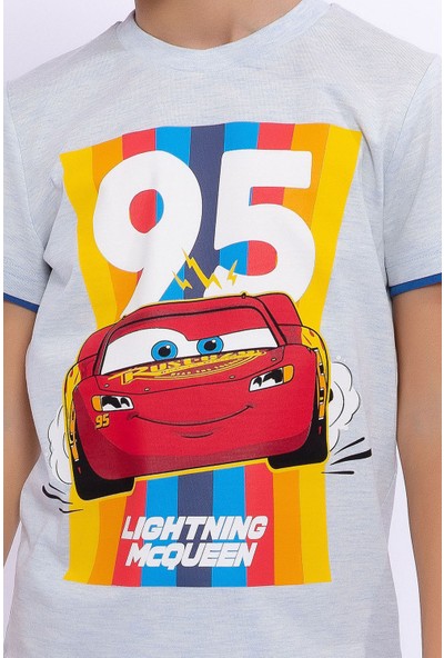 Cars7 Lightning Mcqueen Mavimelanj Erkek Çocuk Bermuda Takım