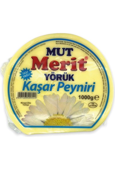 Merit Mut Yörük Kaşar Peyniri 1000 gr