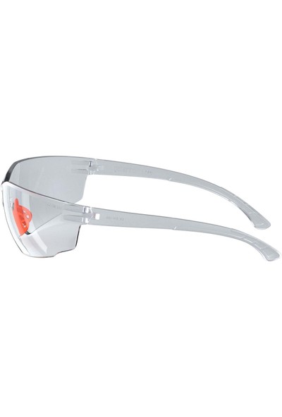 Baymax Iş Güvenlik Gözlüğü Koruyucu Silikonlu Çapak Gözlük S1100 Şeffaf