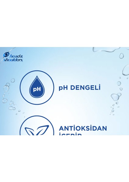 Mentol Ferahlığı Şampuan 2'si 1 Arada 400 ml x 2