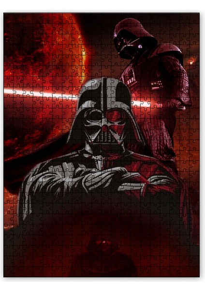Star Wars Savaşçılar 120 Parça Puzzle Yapboz Mdf (Ahşap)