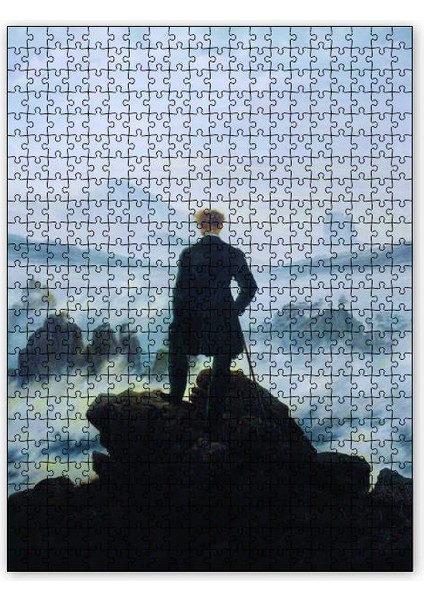 Bulutların Üstünde Yolculuk 120 Parça Puzzle Yapboz Mdf (Ahşap)