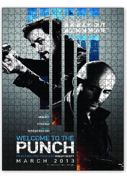 Welcome To The Punch 255 Parça Puzzle Yapboz Mdf (Ahşap)