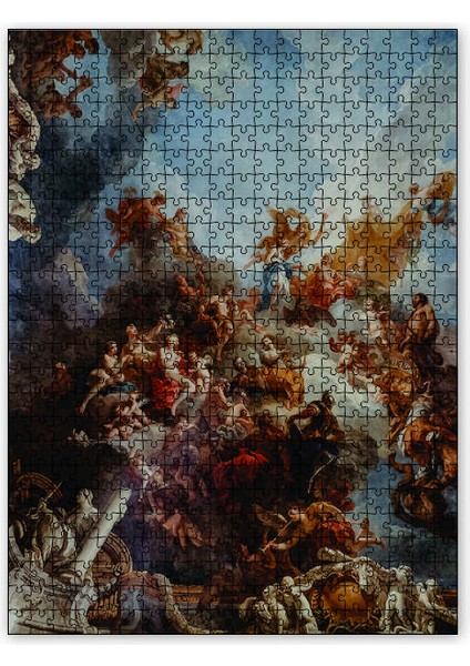 Versailles Sarayı Resim 120 Parça Puzzle Yapboz Mdf (Ahşap)