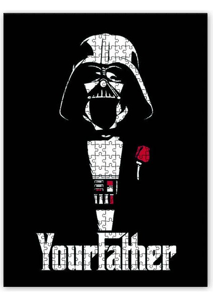 Star Wars The Godfather 120 Parça Puzzle Yapboz Mdf (Ahşap)