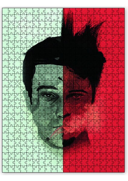 Fight Club Two Faces 120 Parça Puzzle Yapboz Mdf (Ahşap)