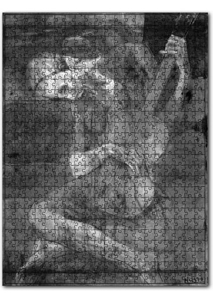 The Old Guitarist, 1903 By Pablo Picasso 2 120 Parça Puzzle Yapboz Mdf (Ahşap)