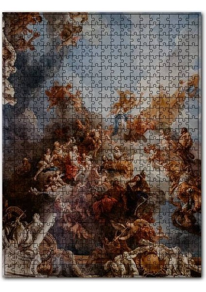 Rönesans Melekler Yağlıboya 255 Parça Puzzle Yapboz Mdf (Ahşap)
