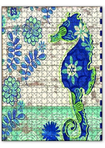 Hz.ali Imam Hüsain ve Oğlu Aliakber Görseli 120 Parça Puzzle Yapboz Mdf (Ahşap)