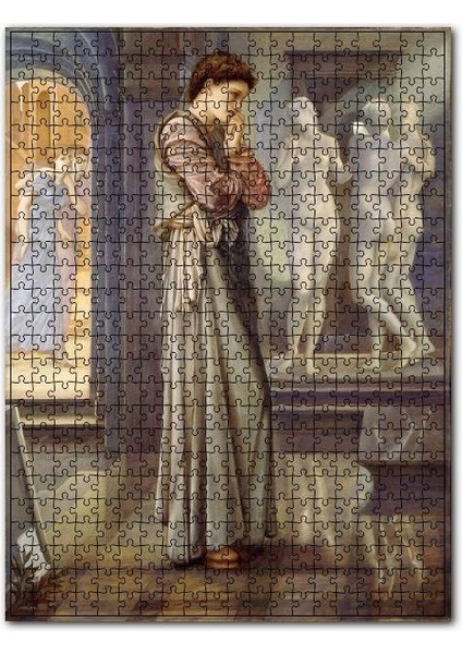 Hte Heart Desires Edward Burn Jones Yağlıboya 120 Parça Puzzle Yapboz Mdf (Ahşap)