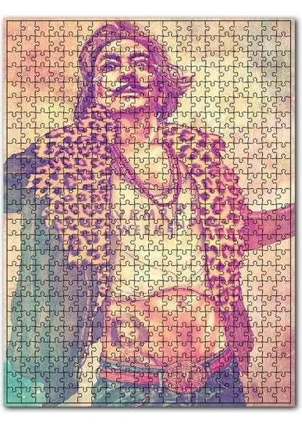 Salvador Dali Sıradışı Görseli 120 Parça Puzzle Yapboz Mdf (Ahşap)