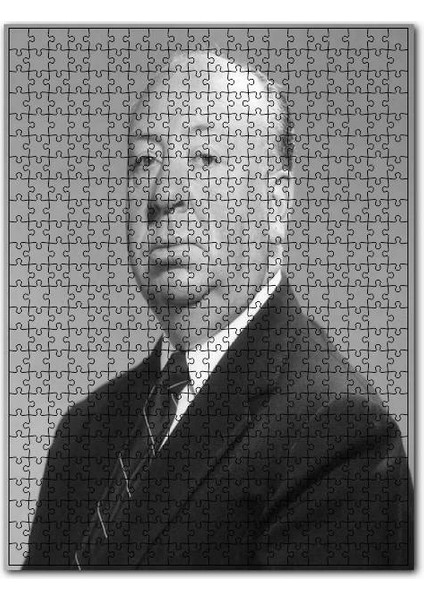 Alfred Hitchcock Efsane Yönetmen 120 Parça Puzzle Yapboz Mdf (Ahşap)