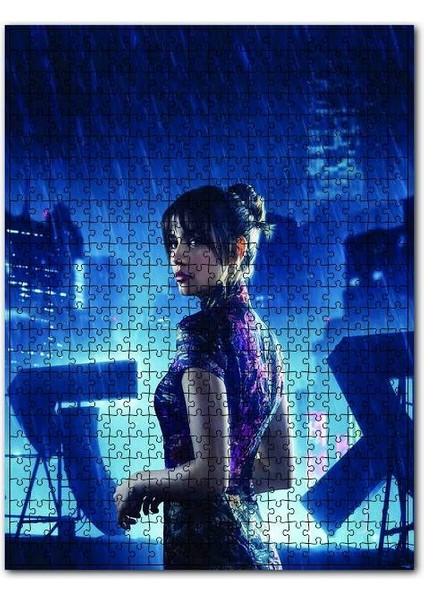 Blade Runner Ana De Armas Görseli 255 Parça Puzzle Yapboz Mdf (Ahşap)