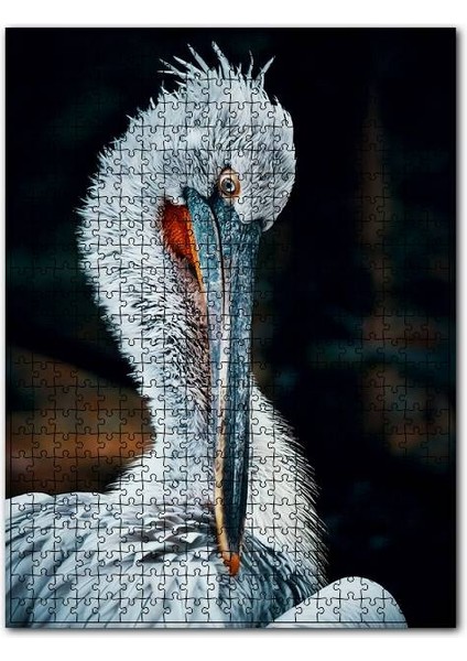 Gri Pelikan 255 Parça Puzzle Yapboz Mdf (Ahşap)