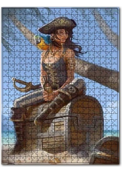 Bob Kehl Görseli 120 Parça Puzzle Yapboz Mdf (Ahşap)