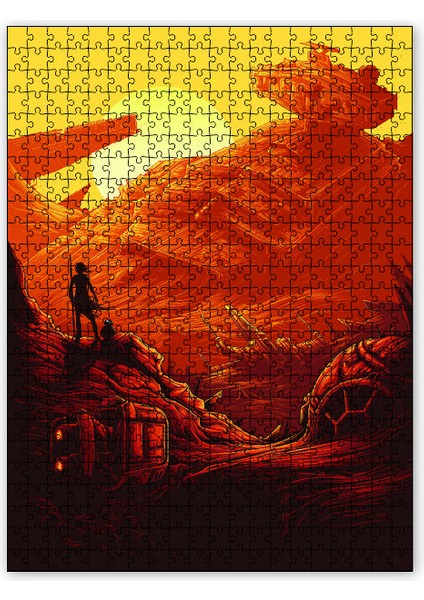 Star Wars Güç Uyanıyor Rey 255 Parça Puzzle Yapboz Mdf (Ahşap)