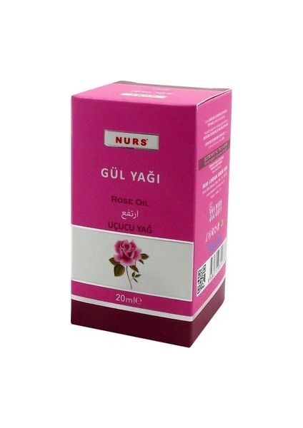 Gül Yağı 20 ml 1 Adet Nurs