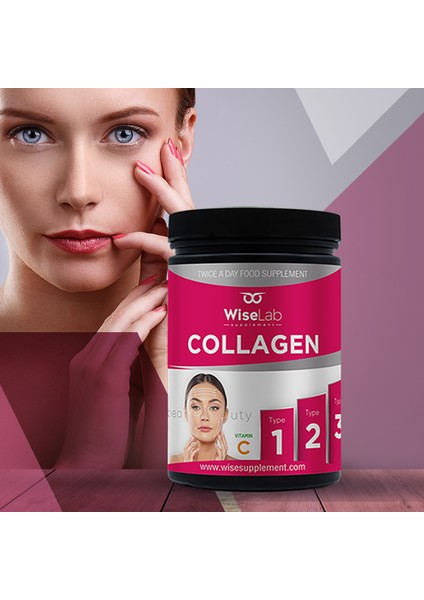 Beauty Collagen Powder TIP123 Vitamin C 300GR